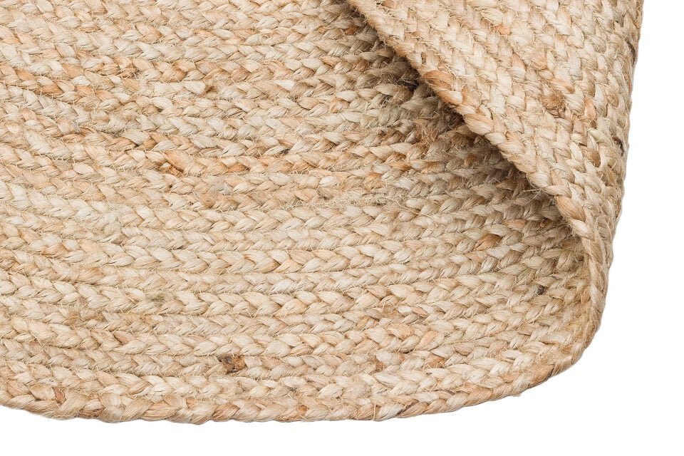 ECH 01R NATURAL El Dokuma Naturel Jüt Hasır Halı