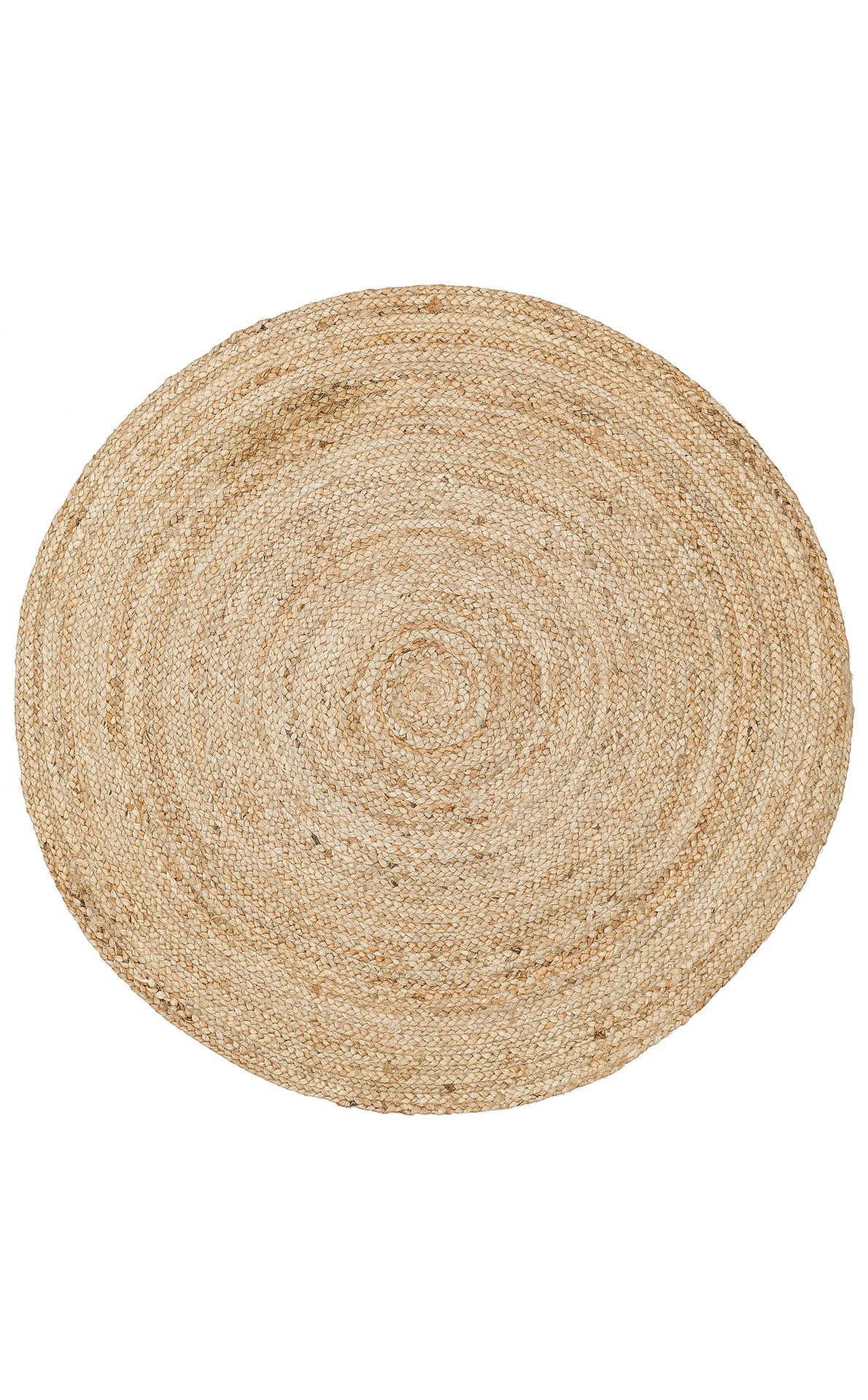 ECH 01R NATURAL El Dokuma Naturel Jüt Hasır Halı