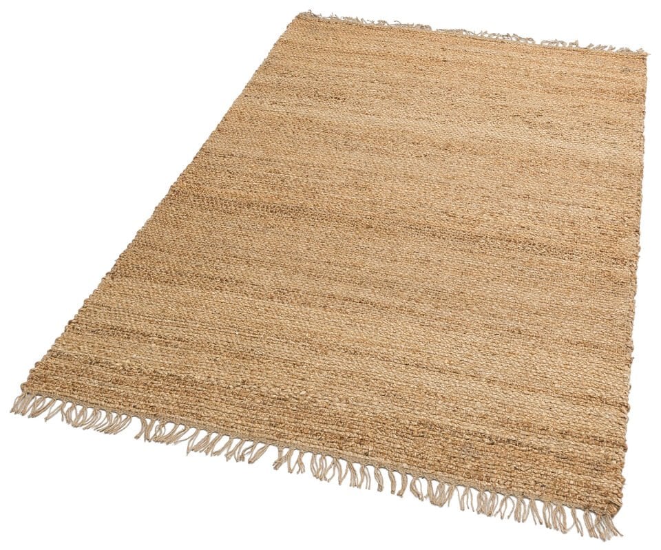 ECH 02 NATURAL XW El Dokuma Naturel Jüt Hasır Halı