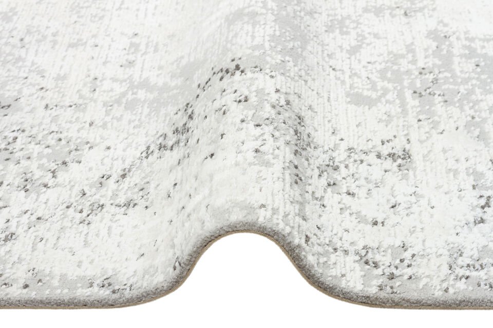 LGS 05 CREAM GREY XW Hav Toz Vermez Yıkanabilir Eskitme Desenli Modern Makine Halısı