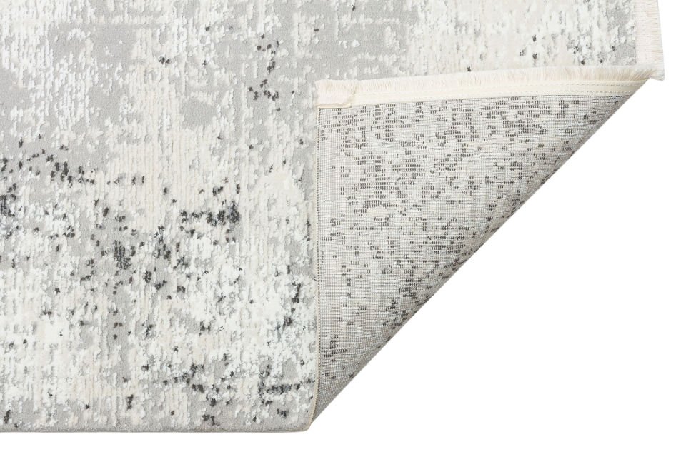 LGS 05 CREAM GREY XW Hav Toz Vermez Yıkanabilir Eskitme Desenli Modern Makine Halısı