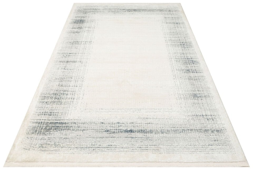 LGS 08 CREAM SILVER XW Hav Toz Vermez Eskitme Desenli Modern Makine Halısı