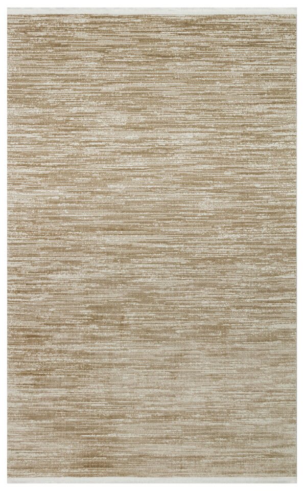 LGS 19 BEIGE XW Hav Toz Vermez Eskitme Desenli Modern Makine Halısı