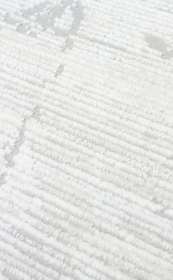 LGS 20 CREAM GREY XW Hav Toz Vermez Eskitme Desenli Modern Makine Halısı