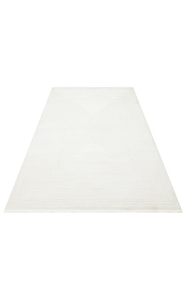LGS 22 CREAM GREY XW Hav Toz Vermez Eskitme Desenli Modern Makine Halısı