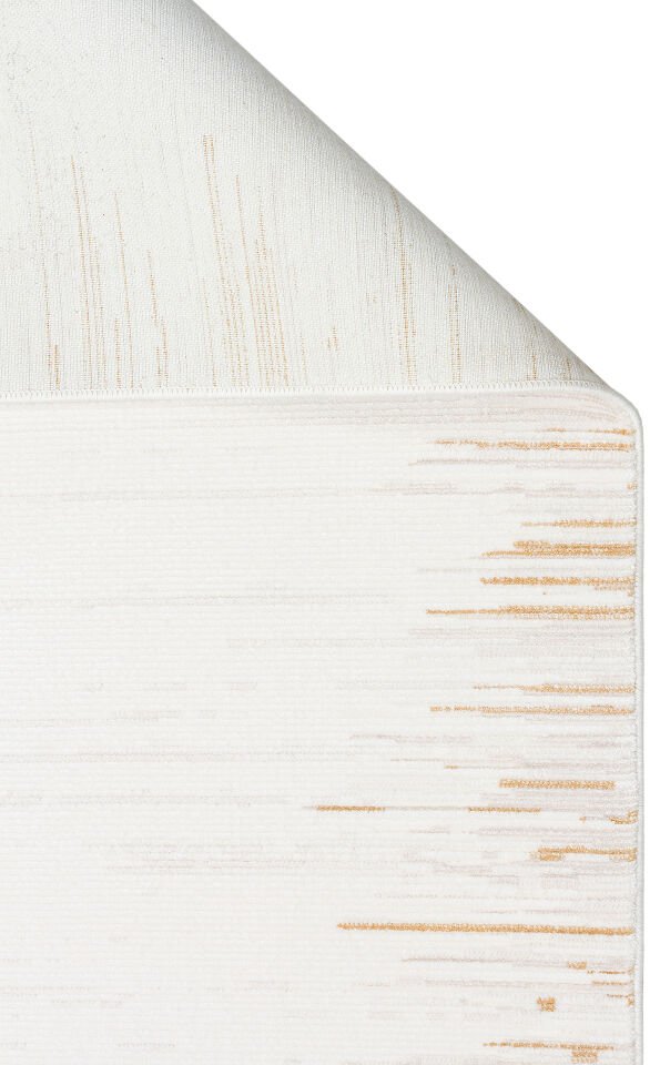 LKY 01 CREAM GOLD Sade ve Modern Akrilik Makine Halısı
