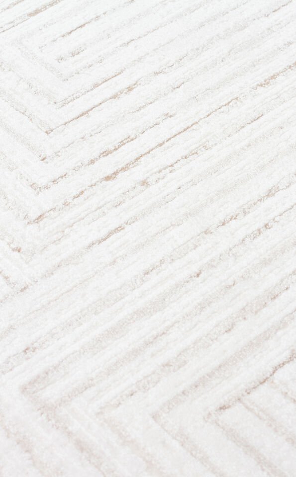 LKY 02 CREAM NATURAL Sade ve Modern Akrilik Makine Halısı