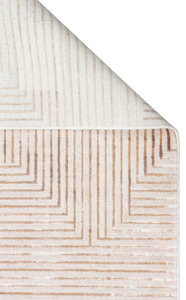 LKY 02 VIZON BEIGE Sade ve Modern Akrilik Makine Halısı