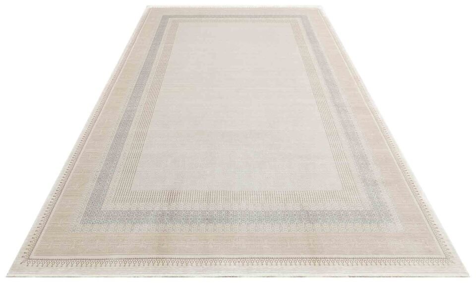 MHL 07 CREAM GOLD Modern Desenli Yüksek Kalite Sık Dokuma Salon Halısı