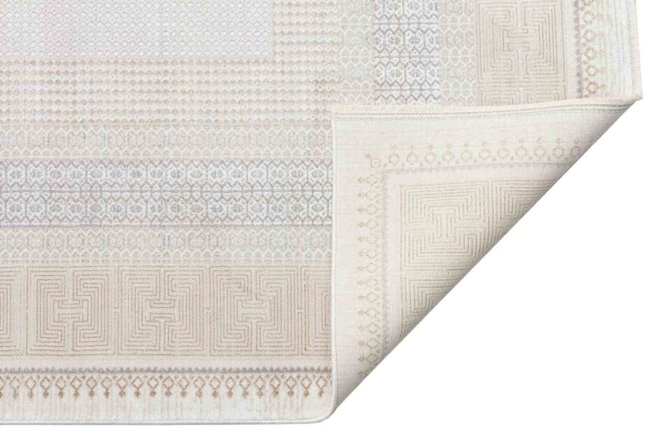 MHL 07 CREAM GOLD Modern Desenli Yüksek Kalite Sık Dokuma Salon Halısı