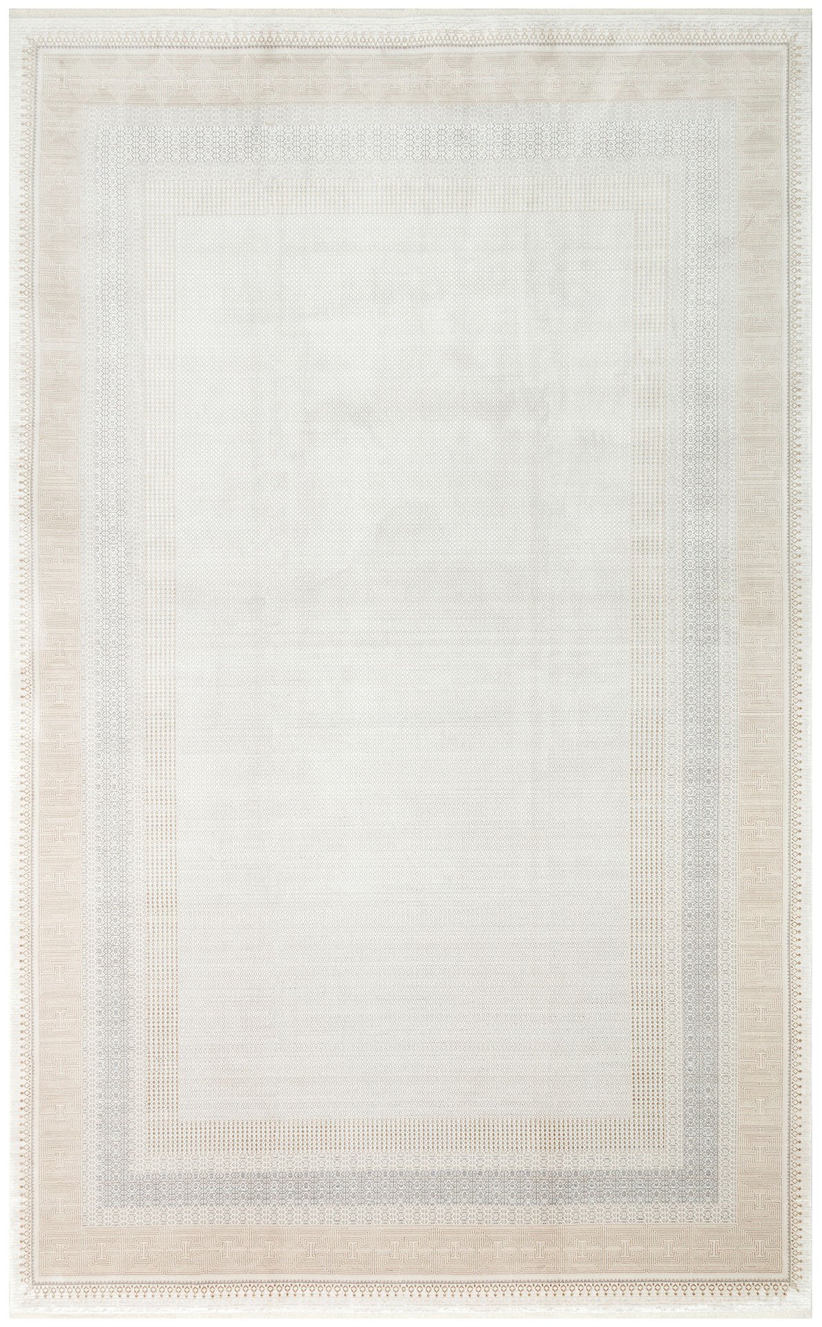 MHL 07 CREAM GOLD Modern Desenli Yüksek Kalite Sık Dokuma Salon Halısı