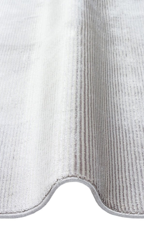 NAP 01 GREY Sade Desenli Modern Sık Dokuma Makine Halısı