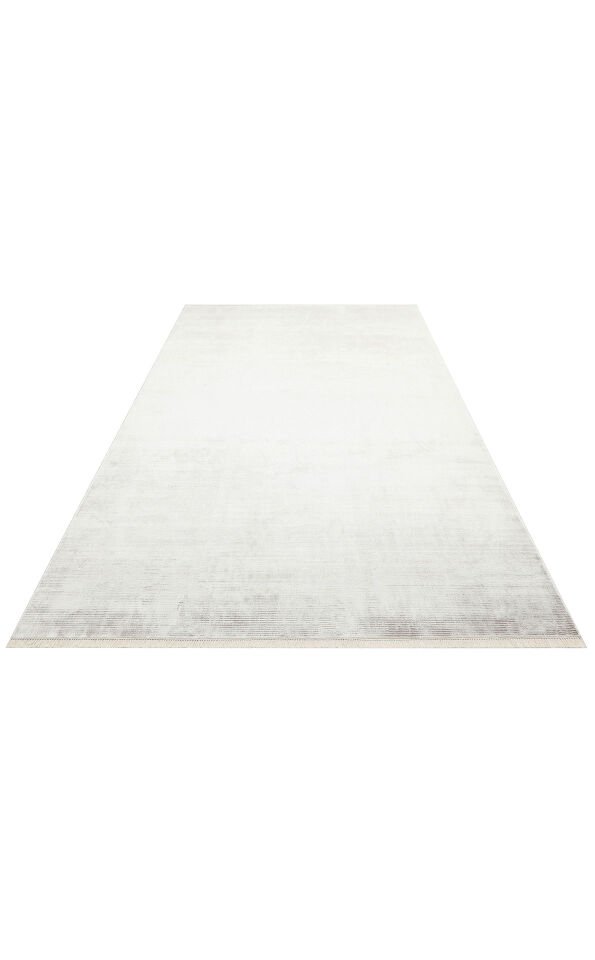 NAP 01 GREY Sade Desenli Modern Sık Dokuma Makine Halısı