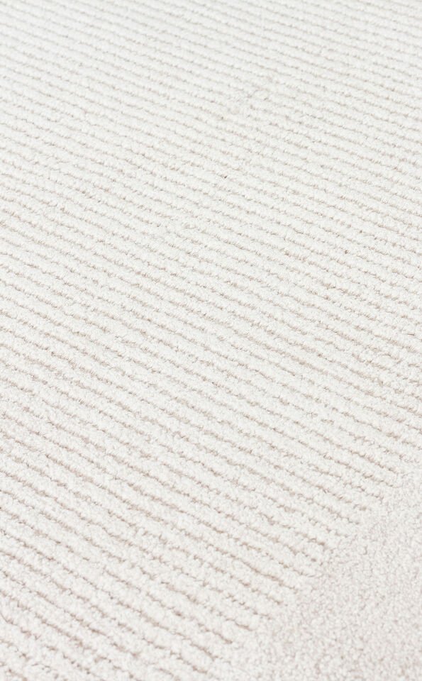 NAP 02 BEIGE Sade Desenli Modern Sık Dokuma Makine Halısı