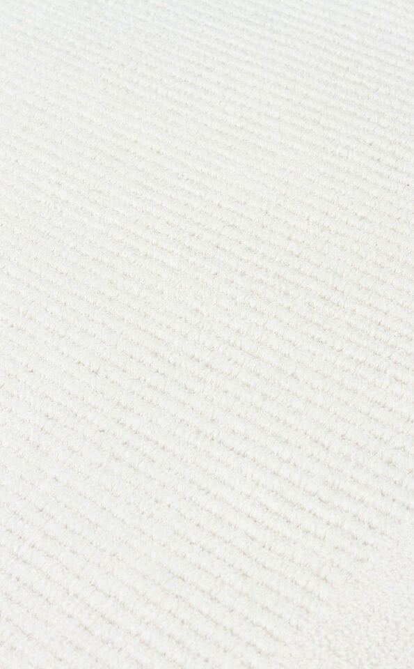 NAP 02 CREAM Sade Desenli Modern Sık Dokuma Makine Halısı