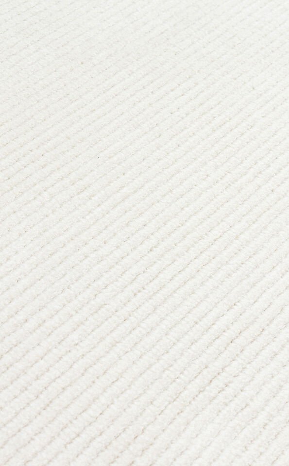 NAP 02 CREAM Sade Desenli Modern Sık Dokuma Makine Halısı