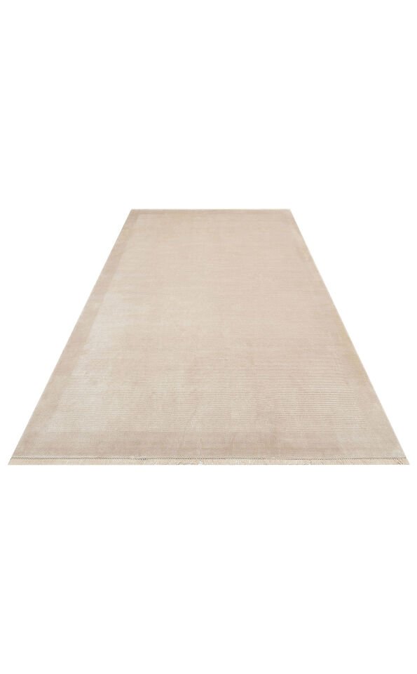 NAP 02 VIZON Sade Desenli Modern Sık Dokuma Makine Halısı