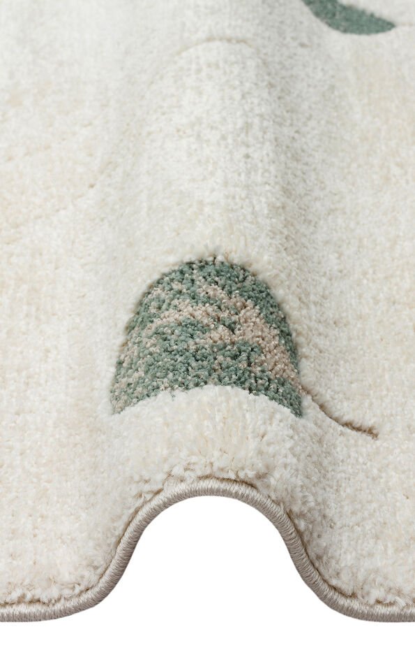 PCL 07 CREAM MULTY Pastel Renkli Hav ve Toz Vermeyen Çocuk Halısı