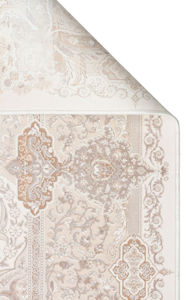 PLM 01 CREAM BEIGE Yüksek Kaliteli Sık Dokuma Modern Salon Halısı