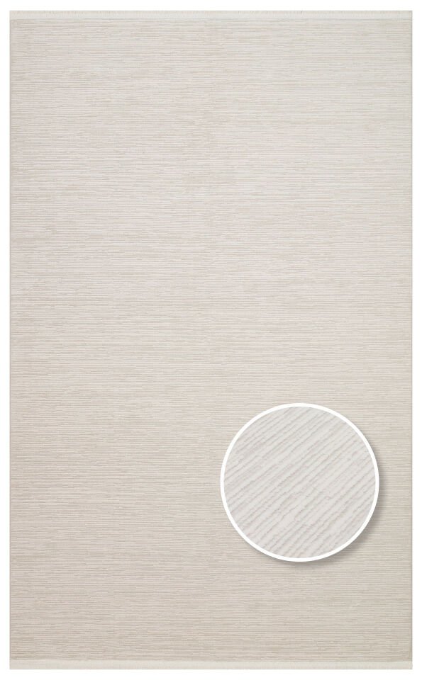 SHD PLAIN CREAM Sade ve Modern Akrilik Makine Halısı