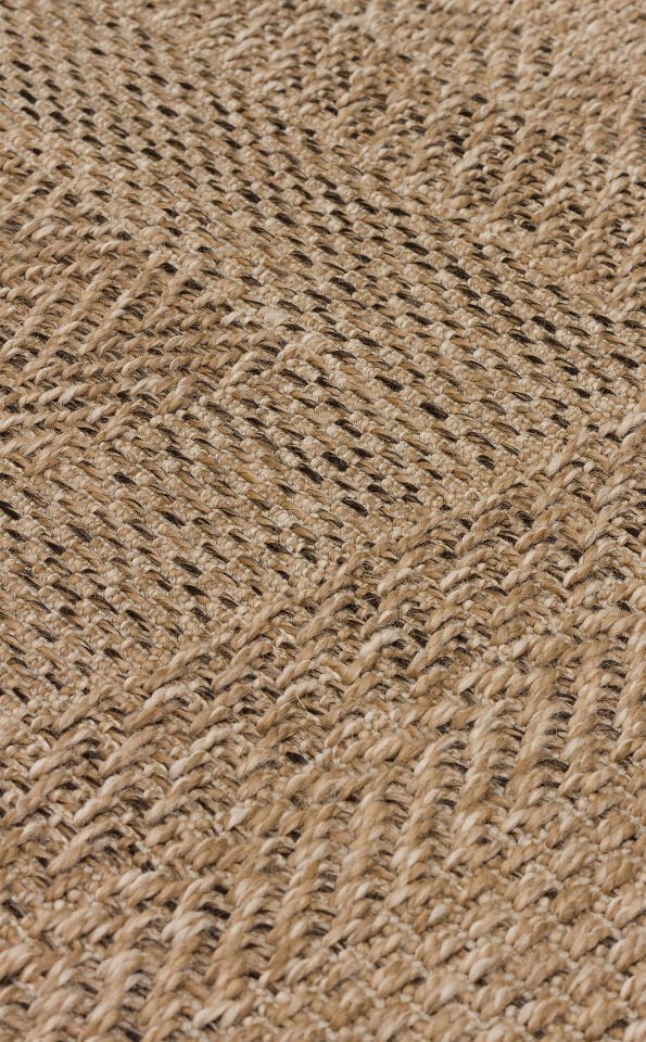 SLD 02 NATURAL Güneş Işığı ve Suya Dayanıklı Jüt Görünümlü Sisal Halı